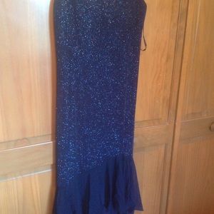 Hi low sparkly dress